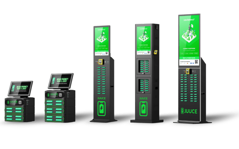 JUUCE Charging Station Line-Up